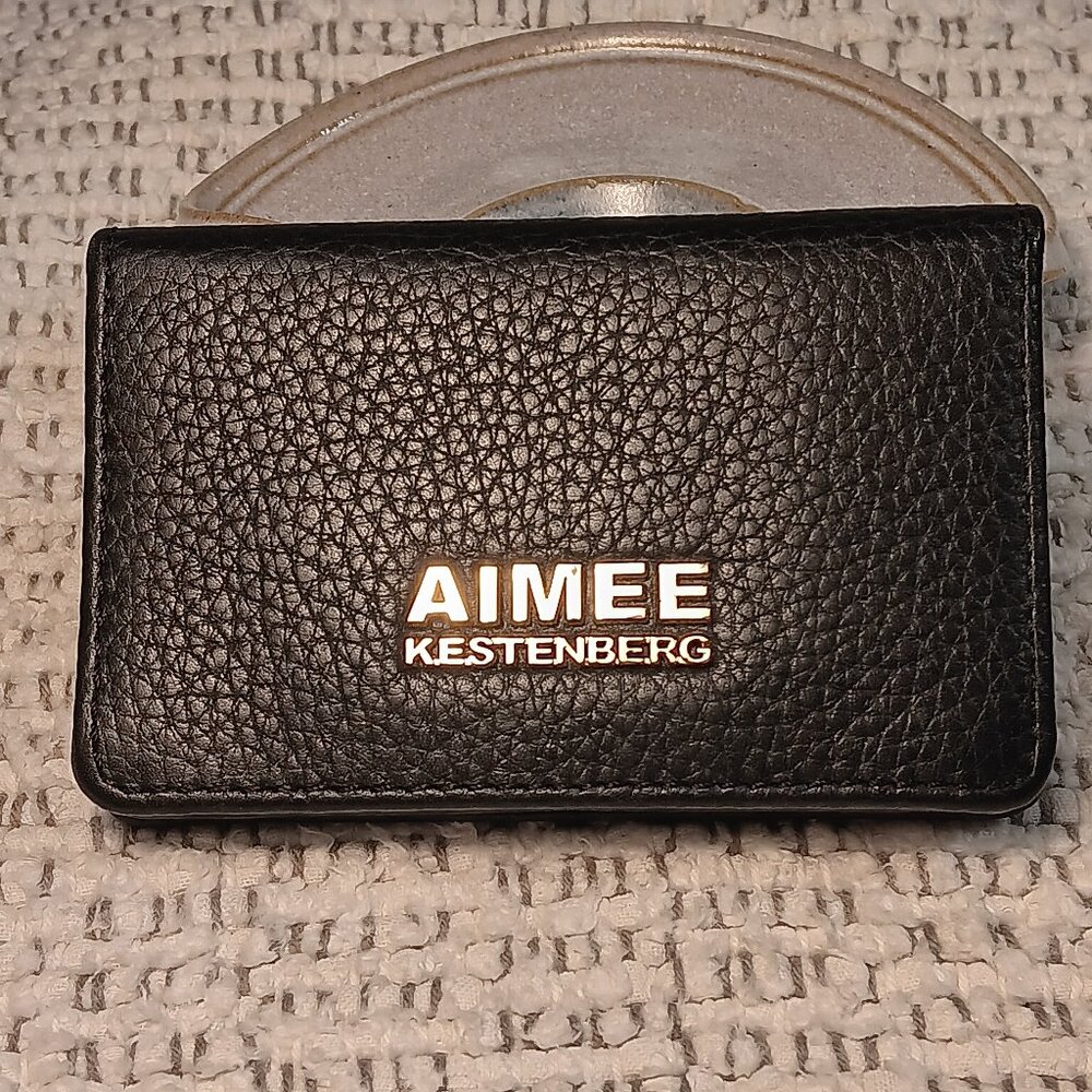 Aimee Kestenberg 'Sammy' bi-fold pebbled leather small card wallet